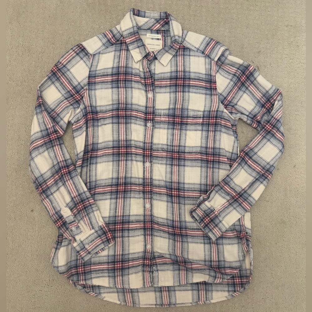 American Eagle Boyfriend Fit Flannel